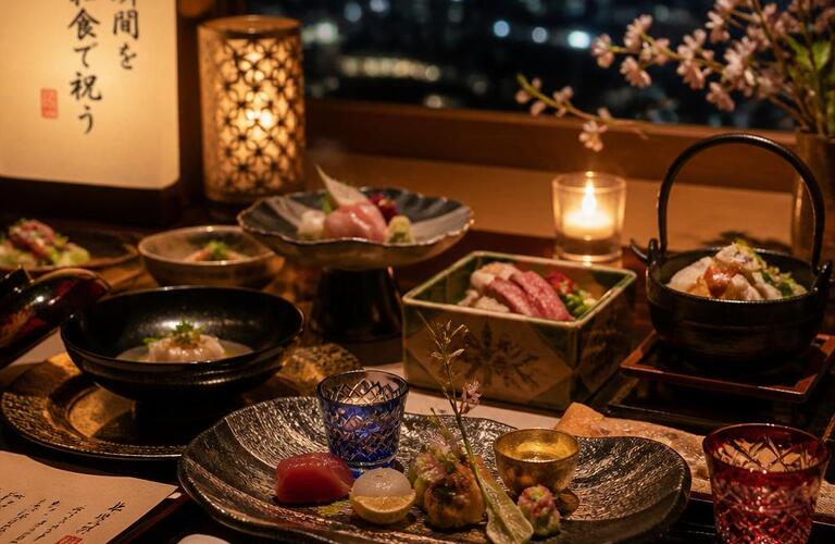 愛する人との特別な瞬間を、極上の和食で祝う。