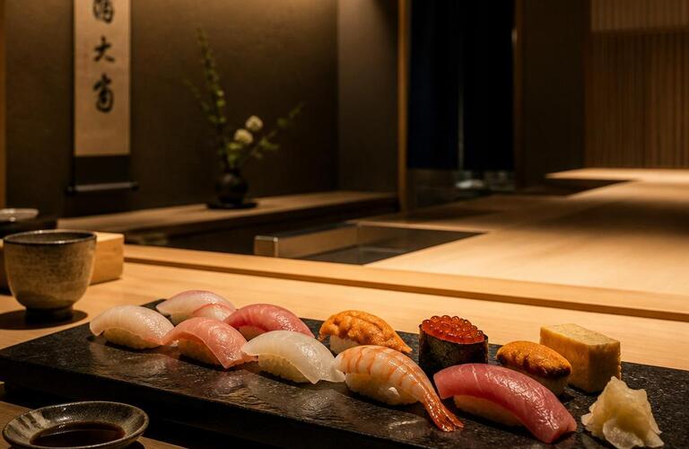 極上のお寿司を隠れ家で、心ゆくまでご堪能ください