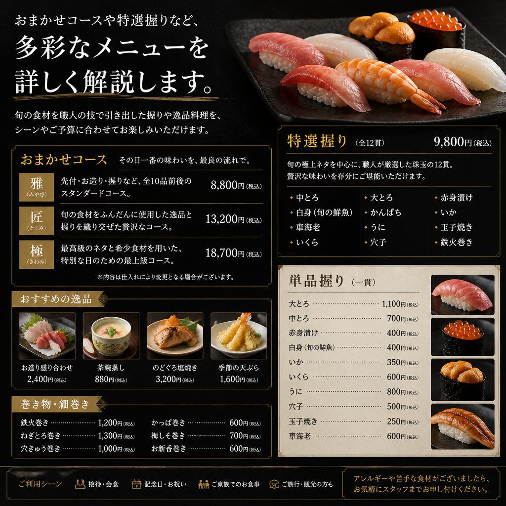 こだわりの料理メニュー