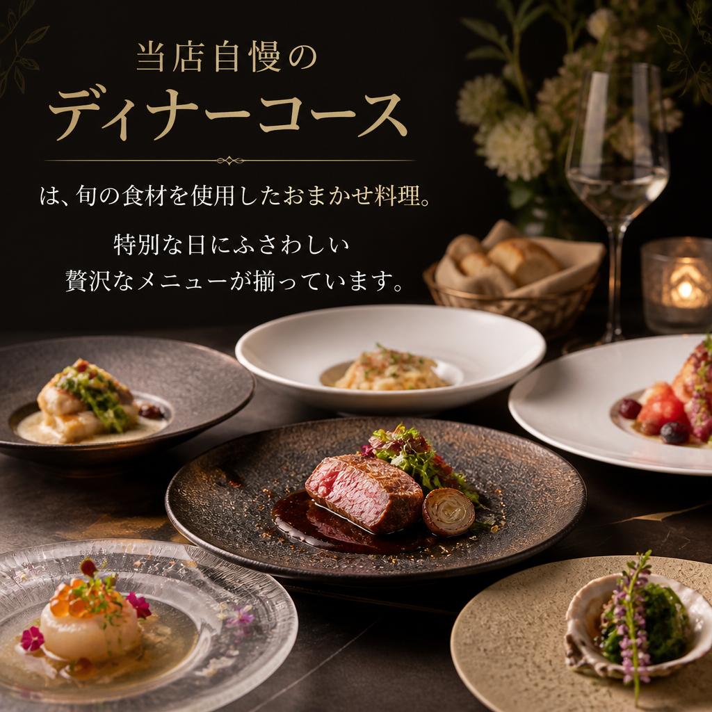 絶品ディナーコース