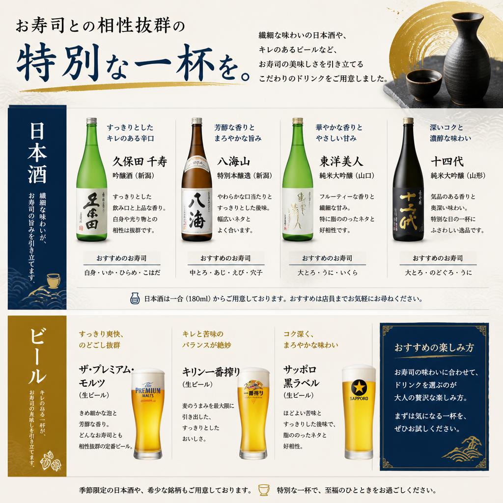 4. お酒とのペアリング