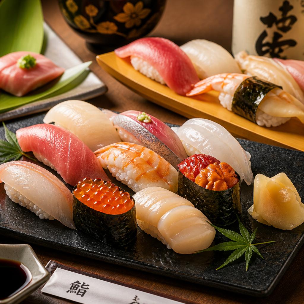 心ゆくまで味わう、贅沢なお寿司のひととき